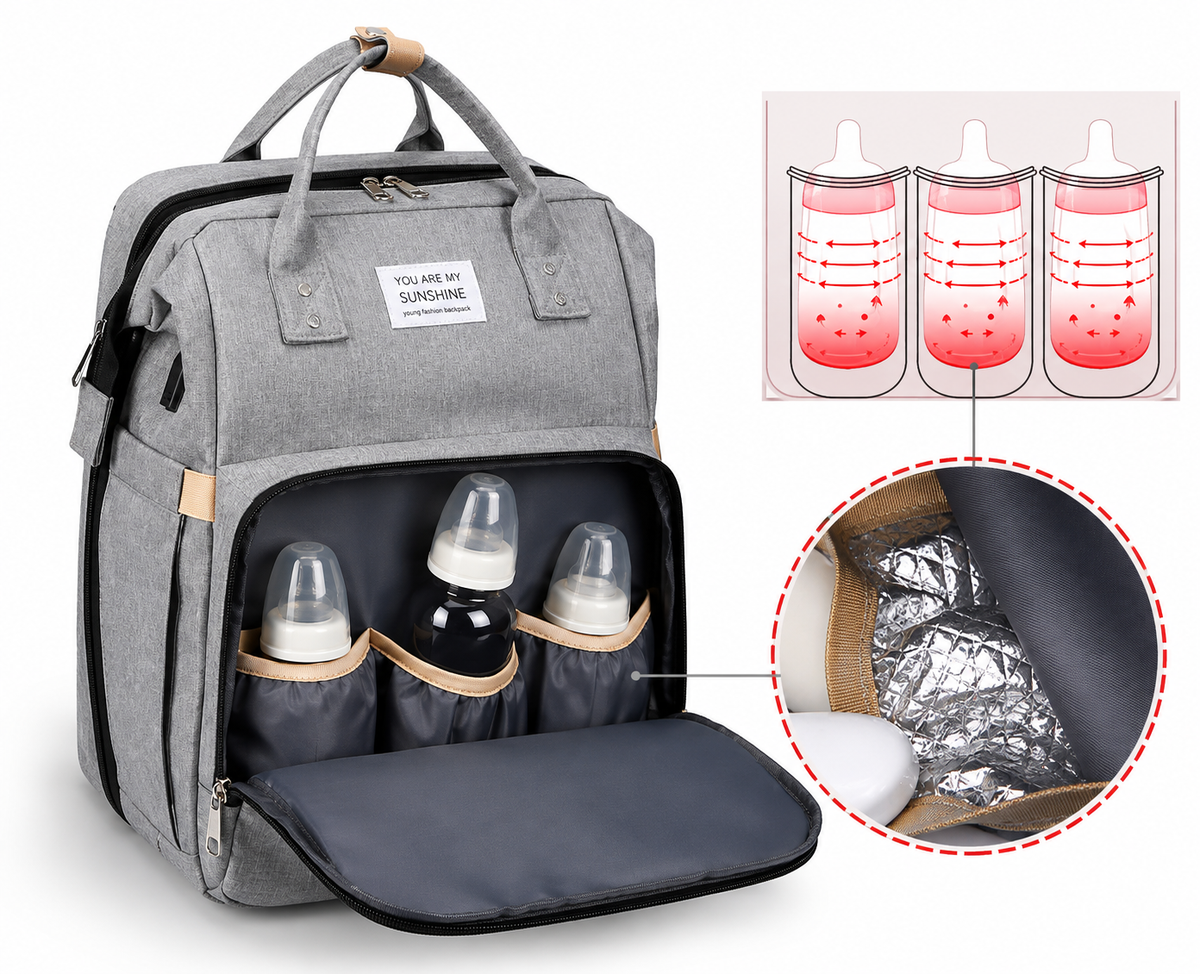 BABYNEST™ BAG - Mochila pañalera multifuncional